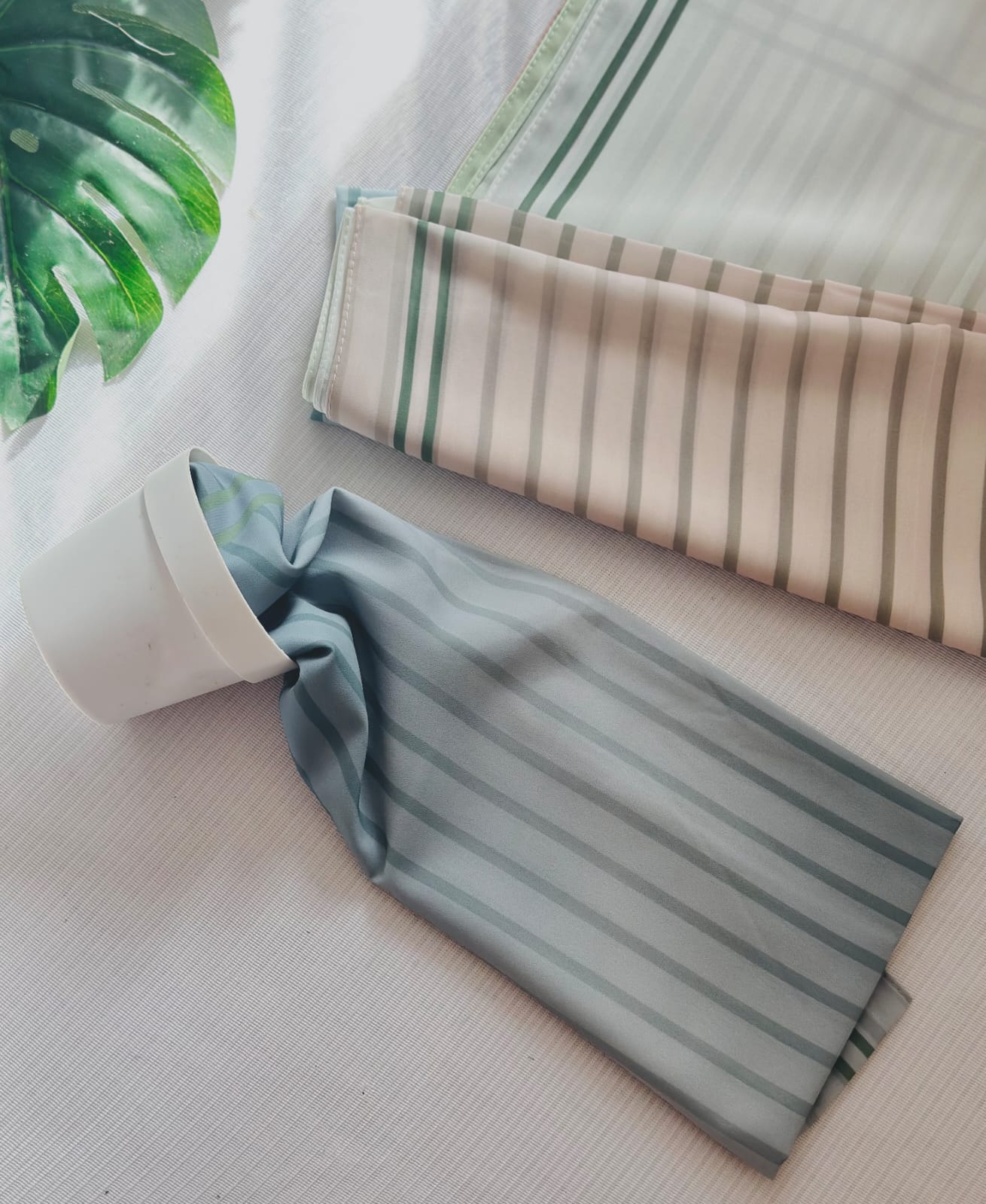 JORDAN STRIPE CHIFFON HIJAB