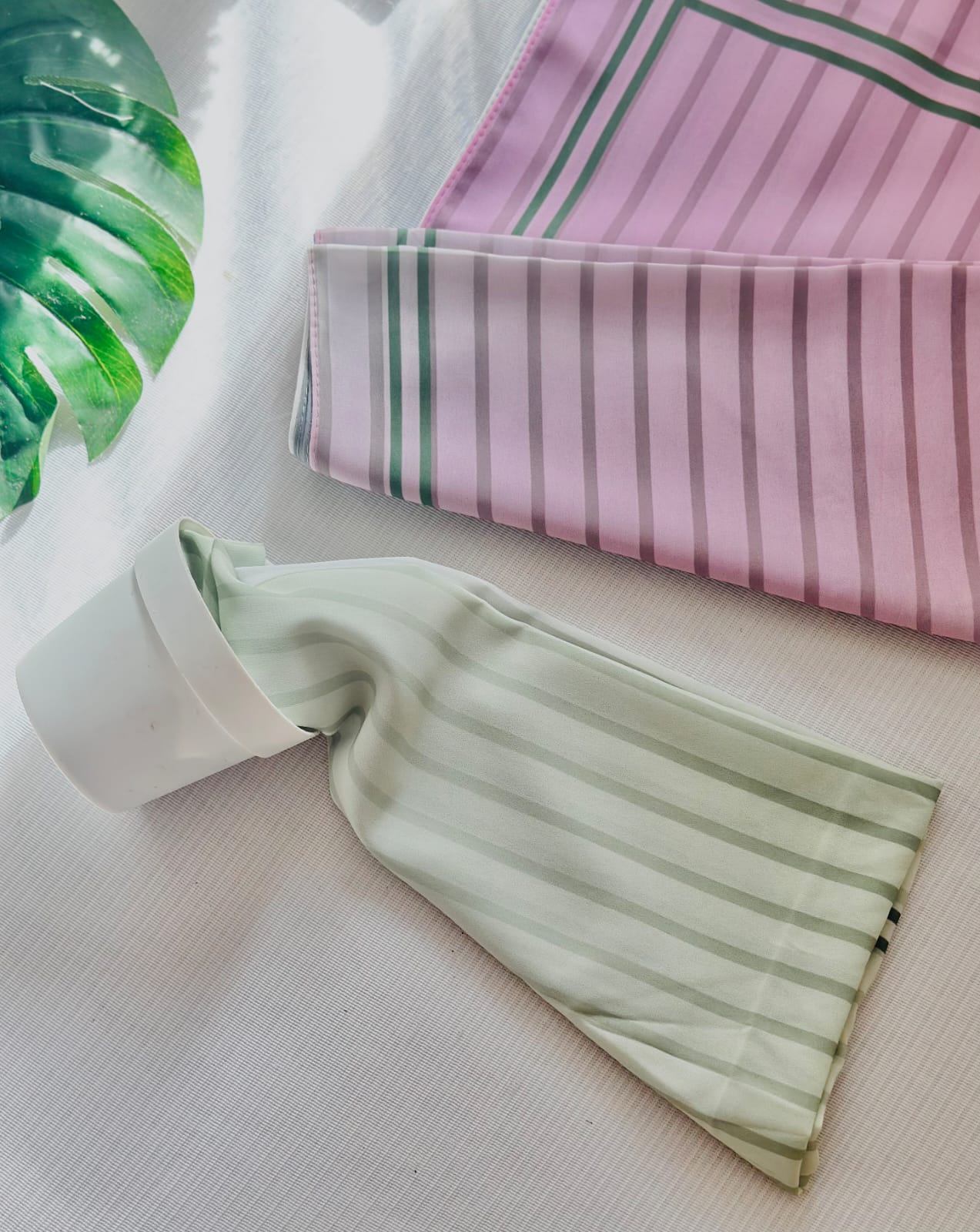 JORDAN STRIPE CHIFFON HIJAB