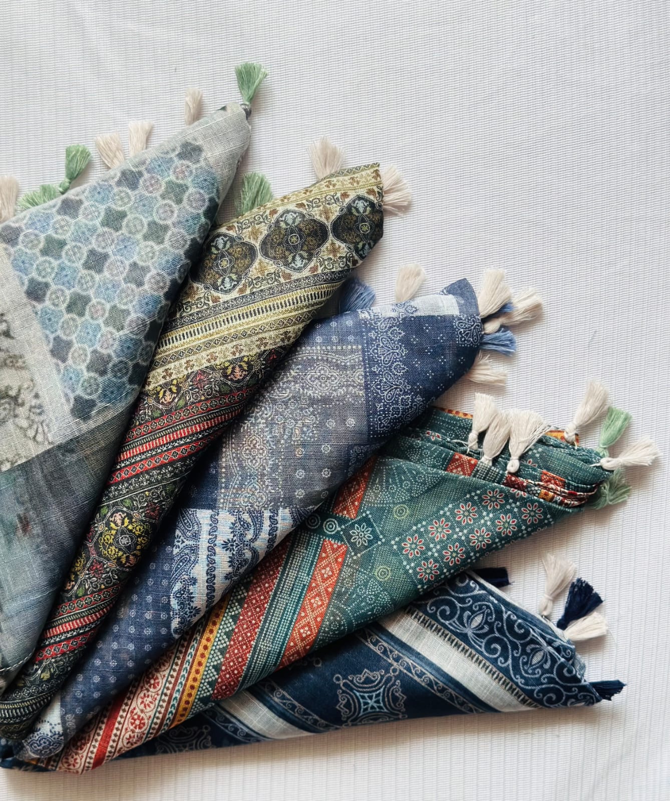 PREMIUM PRINTED TASSEL HIJAB