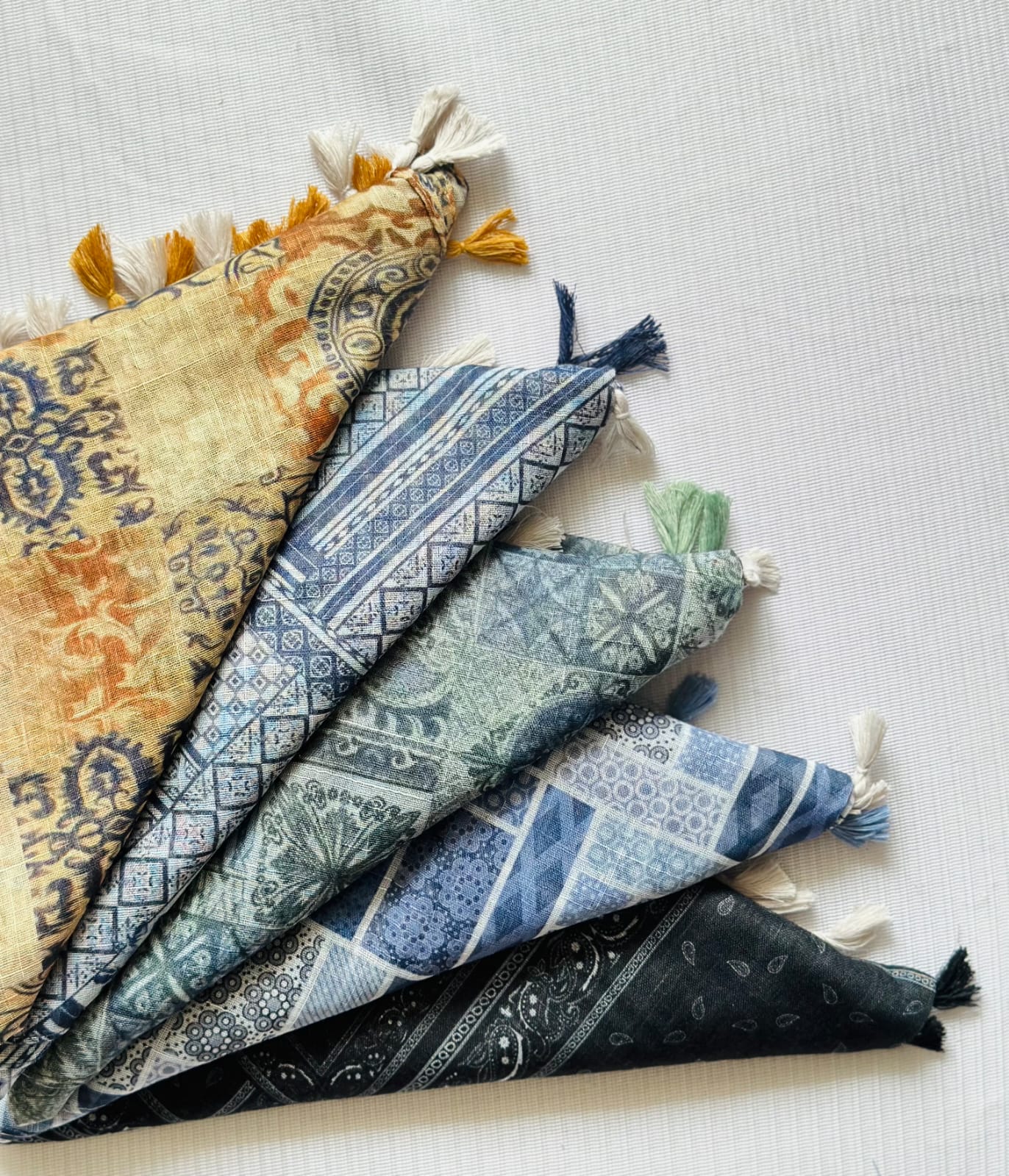 PREMIUM PRINTED TASSEL HIJAB