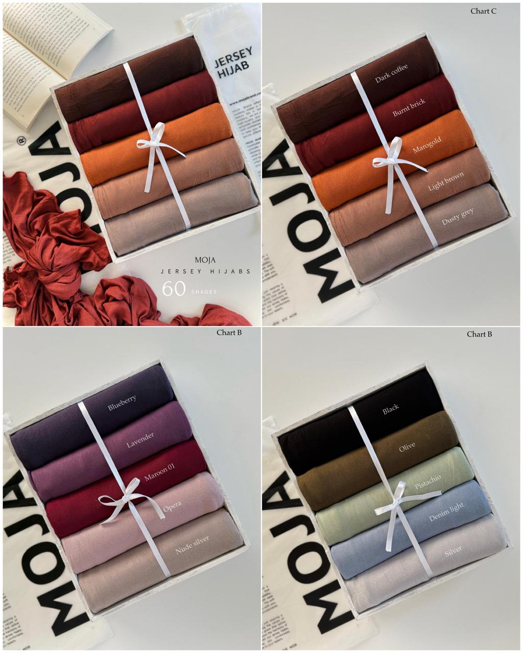 ✨ MOJA Premium Jersey Hijabs ✨