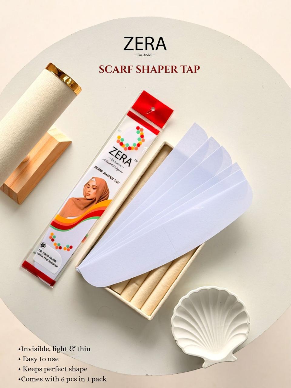 ✨ ZERA Scarf Shaper Tap – Exclusive ✨