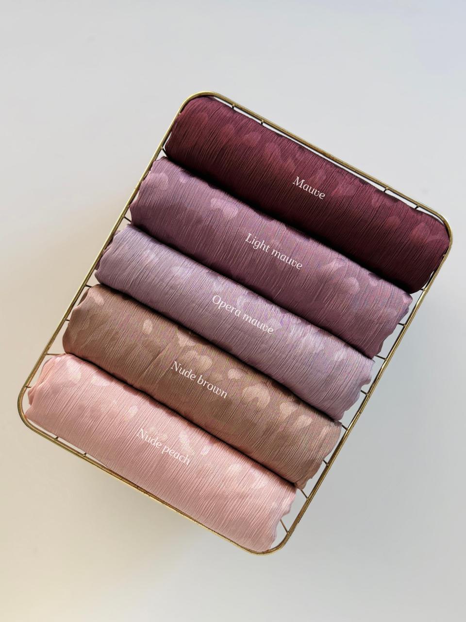 ✨ ZERA Self Animal Printed Muna Satin ✨