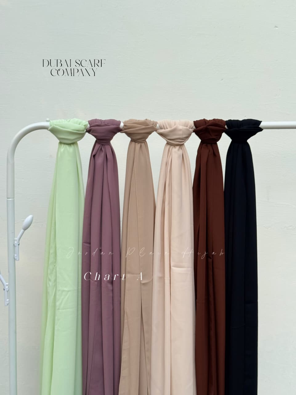✨ JORDAN CHIFFON HIJABS – CHART A ✨