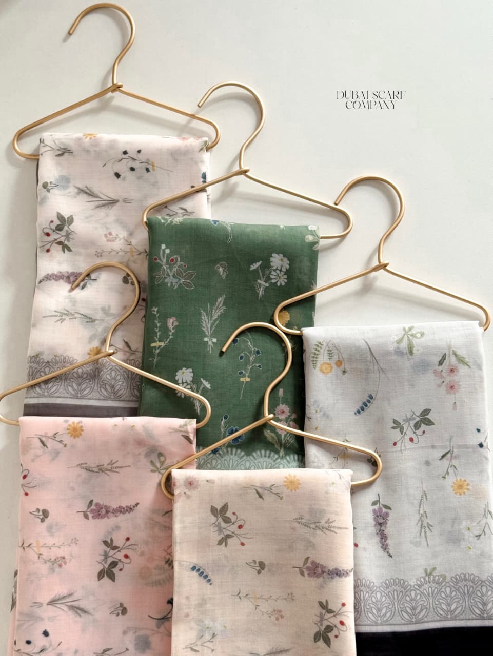 Premium Floral Printed Hijab – Voil Cotton