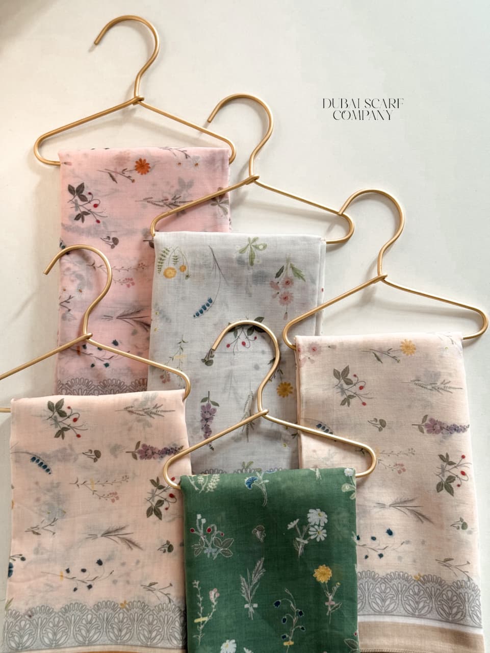 Premium Floral Printed Hijab – Voil Cotton