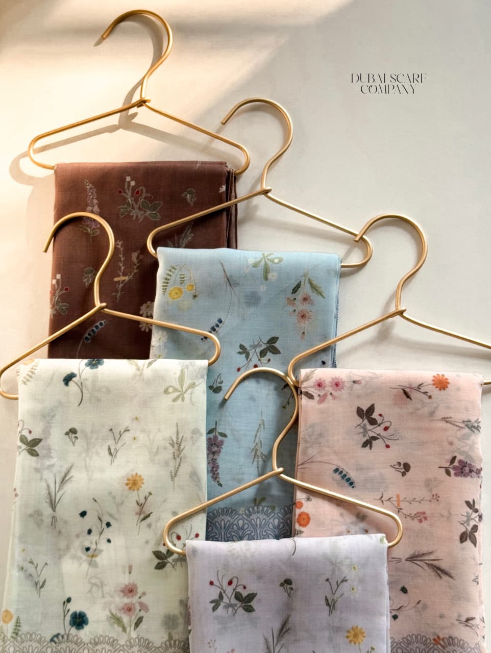 Premium Floral Printed Hijab – Voil Cotton